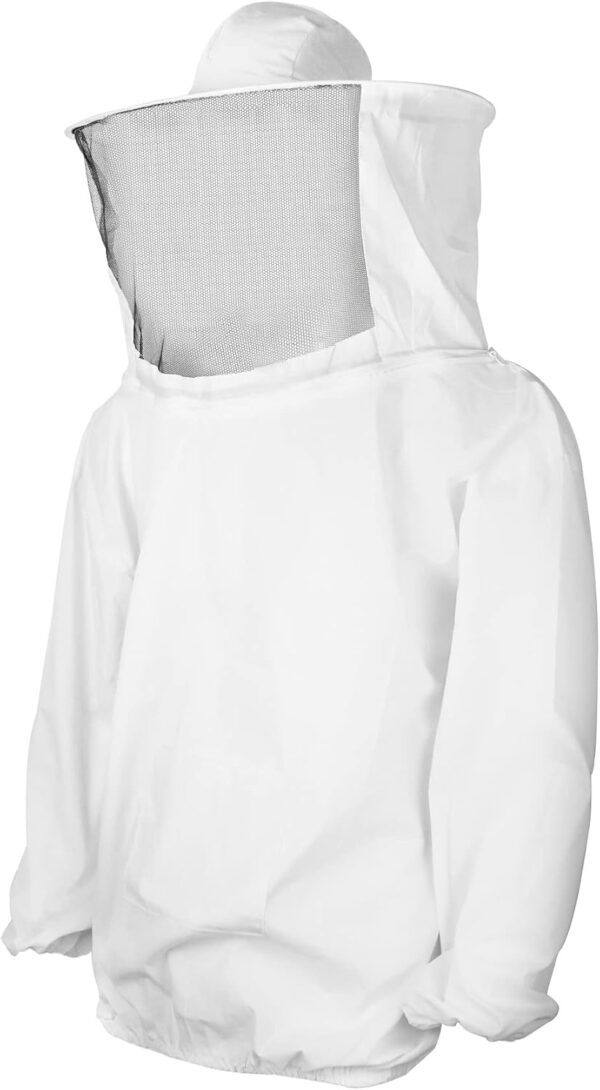 QWORK Chaqueta Para Apicultura, Trajes De Apicultura, Para La Prevención De Picaduras De Abejas